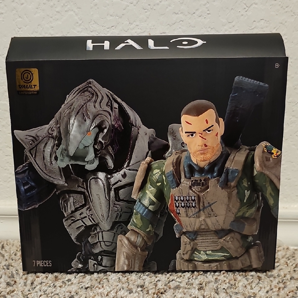 Halo Arbiter Ripa 'Morame And SGT Forge Figures Pack With Accessories